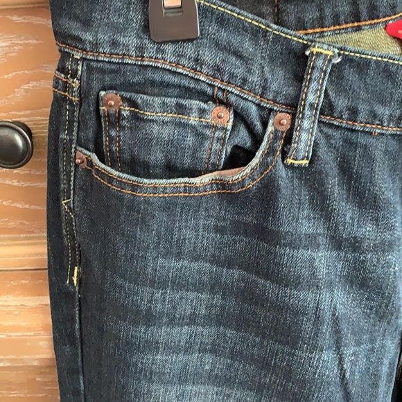 Lucky Jeans Sweet n Low size 8 size 29 dark blue - Picture 3 of 10